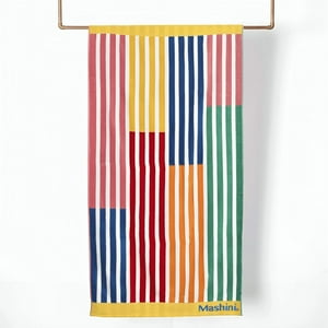 Toalla De Playa Jacquard 80X160Cm. / Happy Colors – Mashini