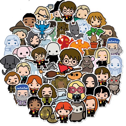 Estoykuku - Pack 50 Sticker Hp Harry
