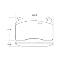 Pqpro - Pastillas Freno Para Auto 500.12630