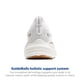 thumbnail image 3 of Zapatillas para correr Brooks Glycerin GTS 22 para mujer, blancas, 3 of 6