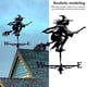 thumbnail image 3 of Veleta De Metal Con Soporte Para Techo Bruja, 3 of 4