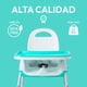 thumbnail image 2 of Silla Comer Bebe Altura Regulable Easy Travel Turquesa, 2 of 7