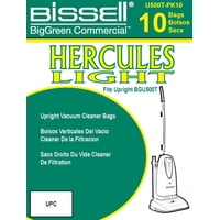 Bissell Commercial - Bolsas Para Aspiradora Bissell Biggreen Commercial U500T-Pk10 Hercules