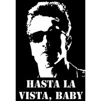 Rienda Libre Graphics - Decomural Terminator Movie Ws-34146