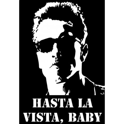 Rienda Libre Graphics - Decomural Terminator Movie Ws-34146