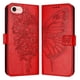 thumbnail image 5 of Funda Cartera Mariposa Para Iphone 17e Con Soporte Y Ranuras Para Tarjetas Rojo, 5 of 5