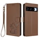 thumbnail image 1 of Funda Billetera con Espacio para Fotos para Google Pixel 8 Pro, Marrón, 1 of 6