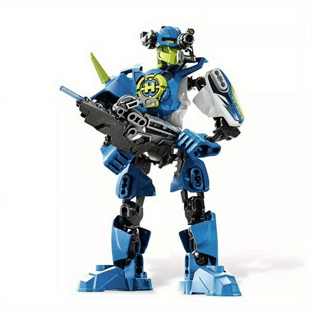 DIY Super Warrior Assembly Block Toys, Hero Factory Robot Warrior Model Toy, Can Be Combined