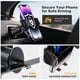 thumbnail image 3 of Soporte para teléfono de coche Miracase con clip de metal negro oscuro, 3 of 6