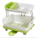 thumbnail image 1 of Escurridor De Platos Secador Para Fregadero 2 Niveles Color Verde, 1 of 8