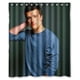 thumbnail image 1 of Cortina de ducha Josh Hutcherson, juego de cortinas de baño con ganchos, tamaño 60 x 72 pulgadas, 1 of 3