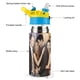 thumbnail image 3 of Friends Botella de Agua con Tapa Pop Top de Un Toque, Acero Inoxidable, a Prueba de Fugas, para Deportes, Botella Infantil azul 12 oz, 3 of 6