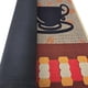 thumbnail image 2 of Set 2 Alfombras De Cocina Goma Antideslizante Diseño Coffee, 2 of 4