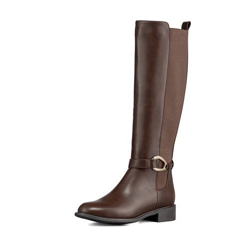 Bota Larga Mujer Casual Pu Moda Clasico Weide Zs70