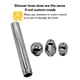 thumbnail image 1 of 1pc Anal Toys Douche Anal Vaginal Irrigation Metal Aluminium Alloy Enema Nozzle Probe Anal Cleaning Shower Head Sex Toy Adult Sex Toys, 1 of 3