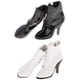 thumbnail image 5 of Botines De Tacones Altos Femeninos A Escala 1/6 Para Figura De Acción De 12 Pulgadas, Negro, Blanco, 5 of 5
