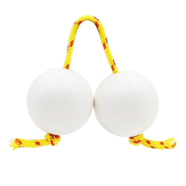1 par Musical Fingertip Ball Drum Ball Maracas Instrumento de percusión, Music Egg Shaker, Rhythmic Ball, African Shaker Rattle Party Favors , Blanco