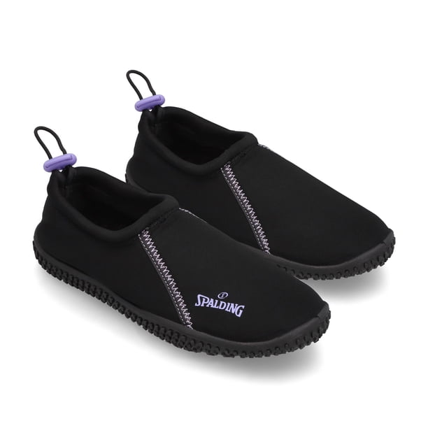 AQUA SHOES SPALDING INFANTIL NEGRO-LILA