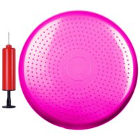 Ioensy - Tabla De Equilibrio De Yoga Disco Cojín De Aire Oscilación Gimnasio Físico Estabilidad Rosa