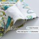 thumbnail image 3 of Cortina DriftAway Layla Floral, color marfil, verde azulado, 132 x 46 cm, 3 of 9
