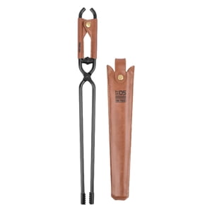 Magideal - Pinzas Para Fogatas Pinzas Para Chimeneas Herramientas Para Fogones Para Exteriores Pinzas Para Fuego De Acero Pinzas Para Leña Para Barbacoa Picnic I