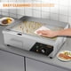 thumbnail image 4 of Plancha Eléctrica ROVSUN 54 cm Acero Inoxidable 1500W 110V, 4 of 8