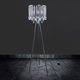 thumbnail image 2 of Lámpara de pie Hsyile 4 luces cristal negro 160 cm, 2 of 6
