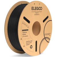 Filamento Para Impresora 3D Elegoo Pla Plus, 1,75 Mm, Negro, 1 Kg