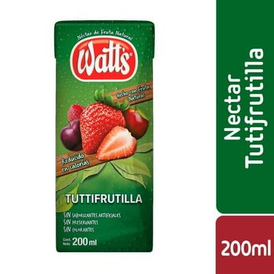 Néctar Tuttifrutilla Caja 200 Ml Watts