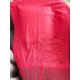 thumbnail image 1 of suxuMhao Chal de Encaje Calado, Chal de Noche, Chal con Borlas, Chal de Boda, Chal con Bufanda, Decoración de Vestido Casual Diaria, Rojo Claro, 24.8 X 72.8 Pulgadas (Incluye Longitud de Borlas), 2, 1 of 2