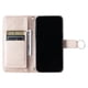 thumbnail image 5 of Funda tipo billetera FOXDOCK para OPPO Reno 12 Pro 5G – Tapa abatible con correa para mujer, 5 of 5