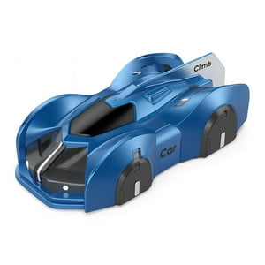 Fliperex - Auto A Control Remoto De Pared Trepa Muros Antigravedad Azul