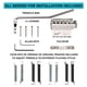 thumbnail image 3 of Guitarra Trémolo Bridge Vega-Trem VT1 Standard de 6 tornillos, 3 of 7