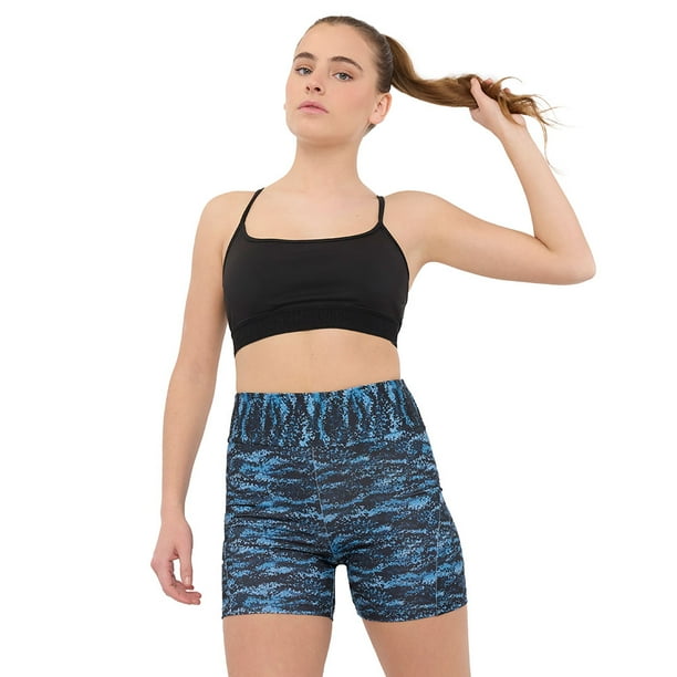 Calza Deportiva Mujer Corta Celeste Corona
