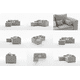 thumbnail image 2 of Sofa esencia Intercambiable 3.1, 2 of 4