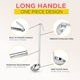 thumbnail image 3 of Cucharones Fit Meal Prep de Acero Inoxidable 30 cm, Pack de 2, 3 of 6