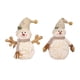 thumbnail image 3 of Mu?eco De Mu?eco De Nieve De Navidad De 2 Uds., Mu?eco De Peluche Corto Para Decoración De Ventanas De Centro Comercial, 3 of 5