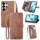 thumbnail image 1 of Funda FOXDOCK Cartera Piel Samsung Galaxy S26 Ultra – Antirrobo RFID, Antigolpes – marrón, 1 of 6