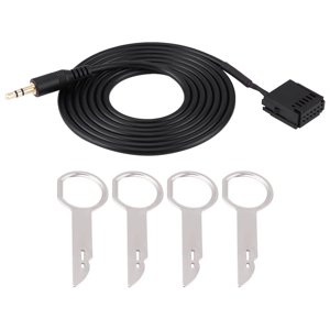 Bothyi - Adaptador De Cable De Audio Aux Auxiliar De Radio De Coche 6000Cd Para Fiesta Focus