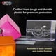 thumbnail image 4 of Deck Case BCW Spectrum Prism Crystal Clear 100 cartas, 4 of 6