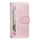 thumbnail image 4 of Funda con Cremallera para Samsung Galaxy S9, Carcasa Cartera de Cuero PU con Soporte y Tarjetero, 4 of 5