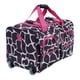 thumbnail image 2 of Bolsa de lona con ruedas Rockland Pink Giraffe de 22 pulgadas, 2 of 9