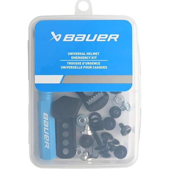 Bauer Universal Hockey Helmet Repair Kit Includes Travel Case