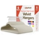 thumbnail image 1 of Perchas Campior de terciopelo, 5 unidades, antideslizantes, capacidad de 5 kg, 1 of 8