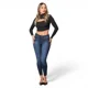 thumbnail image 1 of Jeans Mujer Medio Pitillo Kristen Azul Mohicano, 1 of 3