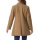 thumbnail image 3 of INSPIRE CHIC Abrigo de Mujer de Largo Medio con Cuello Mao, Abotonado, Abrigo de Invierno con Bolsillos Inclinados y Forro Completo Camel L, 3 of 6