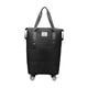 thumbnail image 4 of Bolsa De Lona Con Ruedas Para Ropa, Bolso De Mano Con Ruedas Para Exteriores, Deportes, Fitness, Negro, 4 of 5