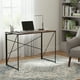 thumbnail image 4 of Mesa Escritorio Plegable de Metal y Madera Nogal 100x50x75 cm, 4 of 5