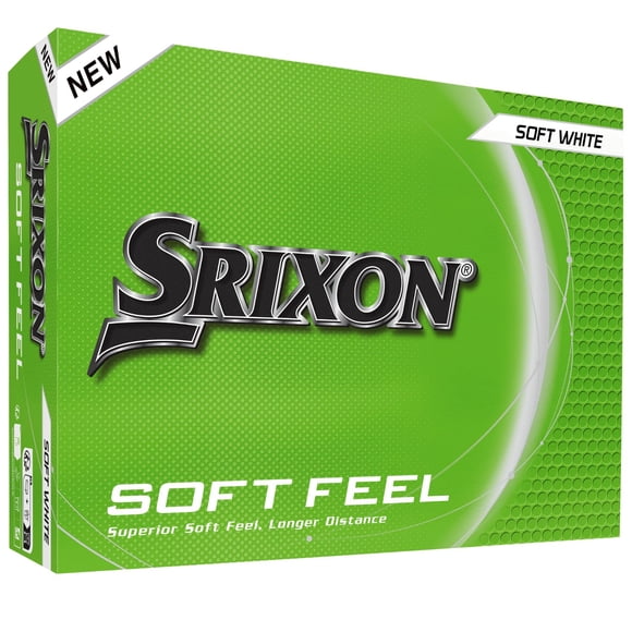 Pelotas de golf Srixon Softfeel 14 blancas