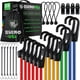 thumbnail image 1 of Bungee Cords Rhino USA Heavy Duty Outdoor, surtido de 28 piezas, 1 of 8